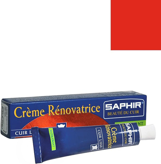SAPHIR Beauté du Cuir Renovating Cream 25 ml - Professional Leather Repair & Color Restoration Cream