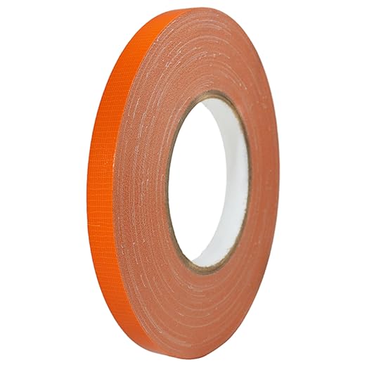 GGR Supplies T.R.U. CDT-36 Industrial Grade Duct Tape. Waterproof and UV Resistant. Multiple Colors Available. 60 Yards. (Racing Orange, 1/2 in.)