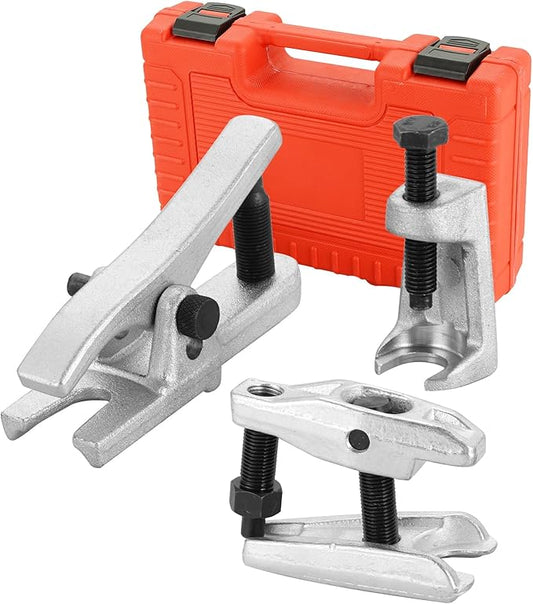 DASBET Ball Joint Separator Tool Kit Ball Joint Splitter Ball Joint Removal Tool Tie Rod Removal Tool Tie Rod Pitman Arm Puller for Front End Service on Most Cars, Trucks, ATVs
