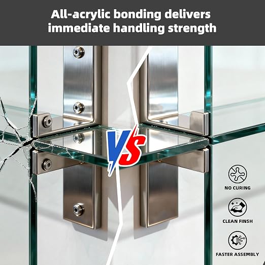 3M Double Sided Tape 0.5''x15.4Ft Clear 2 Pack Heavy Duty | Waterproof Mounting Tape 4910 Adhesive Foam Tape for Automotive Car Trim Nameplate Indoor Outdoor, 0.04in Thick