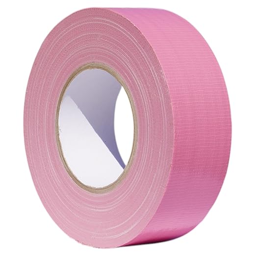 GGR Supplies T.R.U. CDT-36 Industrial Grade Duct Tape. Waterproof and UV Resistant. Multiple Colors Available. 60 Yards. (Pink, 2 in.)
