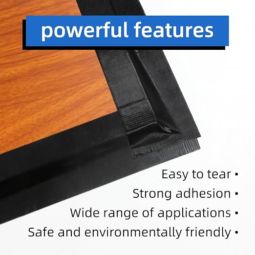 Heavy Duty Waterproof Duct Tape for Industrial & Outdoor Use - 3 Rolls x1.88 x30 Yards, Tear-Resistant, Professional Grade Black Duct Tape