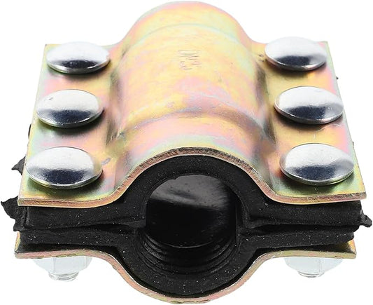 MAGICLULU Heavy-duty Sealed Pipe Clamp Leak Sealer for Plastic and Metal Pipes Rapid Repair Clamp 1pcs Dn25×110