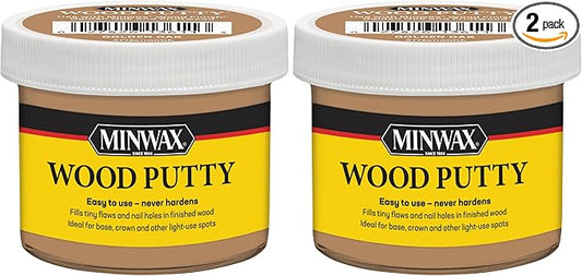 Minwax Wood Putty, Golden Oak, 3.75 oz. (Pack of 2)