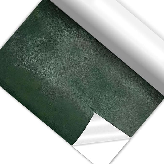 Self Adhesive Faux Leather Repair Patch,1Roll 15x78 Inch Leather Repair Tape for Furniture,Couch Tape for Couches,Bed,Car Seats,Chair,Army Green