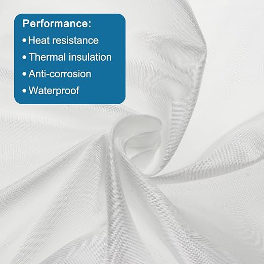 MECCANIXITY Fiberglass Cloth 3 Oz/100g 9m(9.8 Yards) x1.27mx0.1mm E Glass Plain Weave Glass Fiber 123.03 Sq Feet, Woven Fabric for Boat RC Plane Auto Surfboard Tub Pool Repair