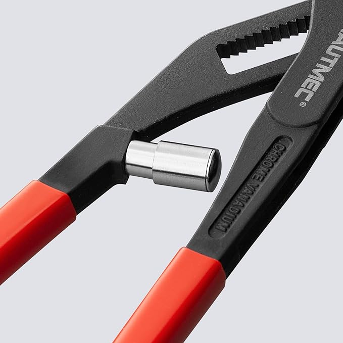 HAUTMEC 3PCS Tongue and Groove Joint Pliers Tool Set, Auto-Adjusting Water Pump Pliers Set with Storage Tool Bag, Comfort Grips, 7 10 12Inch Plier Rust-Proof CRV Steel Construction for Plumbing