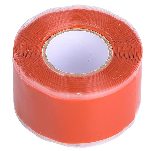 Tape Strong Adhesion PVC PPR Pipes Repairing Supplies White Red Quick Seal No Replacement Needed Flexible Durable for Home Plumbing Leak Fix (Red)