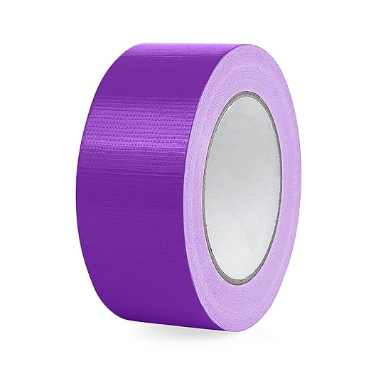 GGR Supplies CDT-36 Industrial/Professional Grade Duct Tape. Multi-Purpose 11 MIL Waterproof and UV Resistant DIY and Repair. 30 Yards. (Purple, 2 Inches)