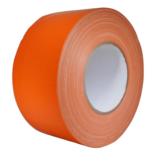 GGR Supplies T.R.U. CDT-36 Industrial Grade Duct Tape. Waterproof and UV Resistant. Multiple Colors Available. 60 Yards. (Racing Orange, 3 in.)