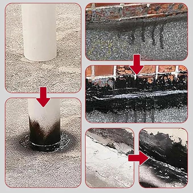 2026 New Leak Repair Waterproof Sealant, Leak Sealer Cream and Waterproof Agent for Concrete,Windows, Multi-Surface LeakRepair Cream and Long-Lasting Concrete Sealer