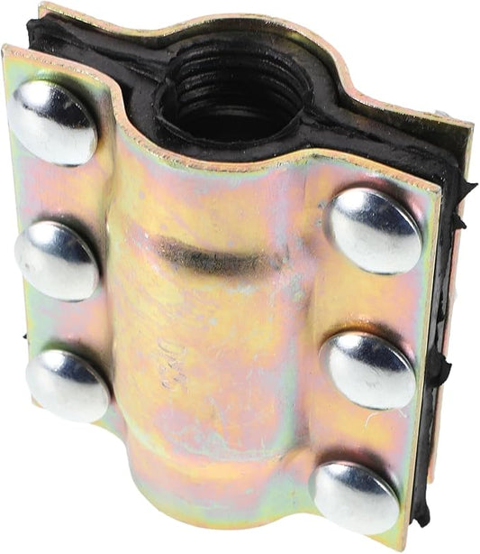 Lurrose Heavy-duty Pipe Clamp Leak Sealer for Plumbing Repairs Universal Water Leak Repair Clamp for Pe Ppr Steel Pipes Fast Repair Solution