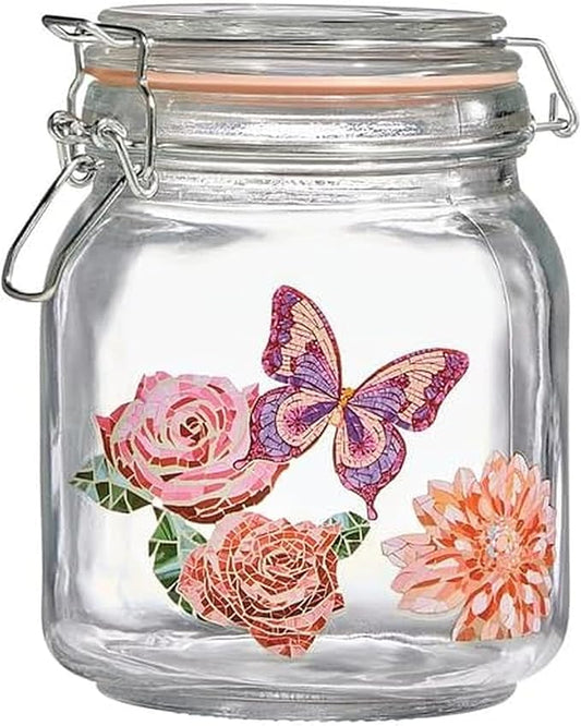 Dolly Parton Preserving Clamp Jar, 33.8 oz (1000ml), Pink