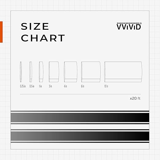 VViViD Gloss Silver Chrome Air-Release Vinyl Adhesive Tape Roll (2 Inch x 30ft)