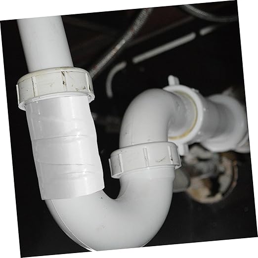 PRETYZOOM Water Pipe Repair Tape Wide Long White Silicone Rubber Sealant Tape Easy Application for Leak Fix