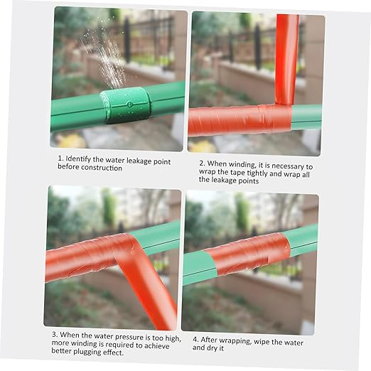 Cabilock Sealant Tape Waterproof Heavy Duty Repair Tape for Pipes for Outdoor Use for Home Fixing