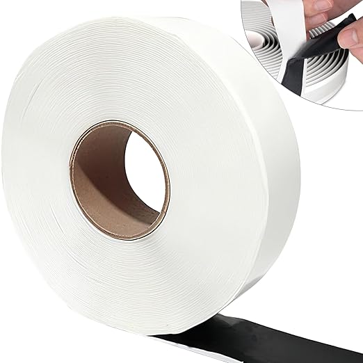 Double Sided Butyl Tape 2 Inch x 98FT, RV Butyl Sealant Tape for Window, Roofing, Car Doors, Boat, Pipe, DIY Projects, Permanent Bond, Waterproof Weatherproof, 1 Pack