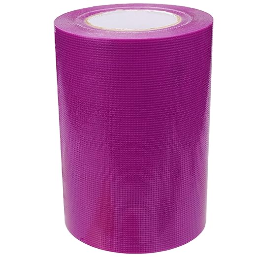 Super Strong Multi-Purpose Duct Tape - 4 Inch Heavy Duty, Waterproof, Purple, 32 ft