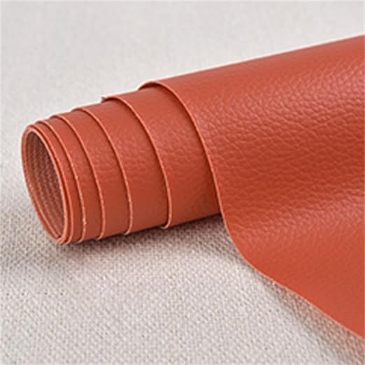 Leather Repair Patch for Couches 100 x 137 cm 1 Roll Large Self-Adhesive refinisher cuttable reupholster Tape Patches kit for Couch Car Seats Furniture Sofa Vinyl Chairs Shoes Fabric Fixorange