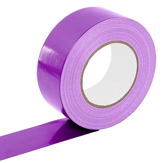 Reniteco Purple Duct Tape- 2 inches x 45 Yards, Waterproof & All-Weather, No Residue, UV Resistant, Heavy Duty for Car, Home & Outdoor Repairs, 1 Roll
