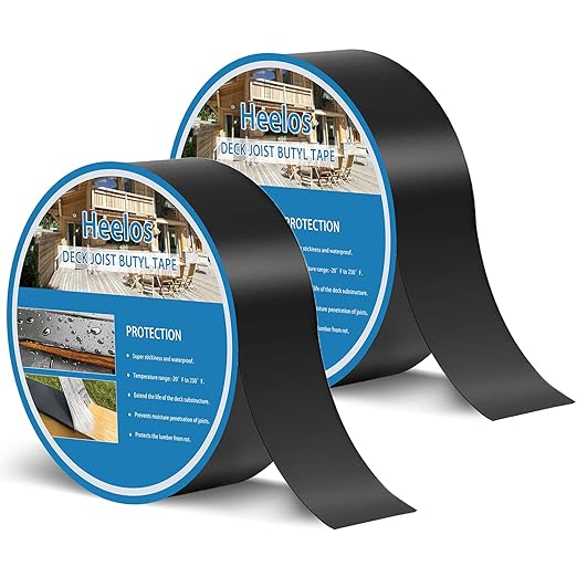 2 Pack Butyl Deck Joist Tape Flashing Tape for Window Beam