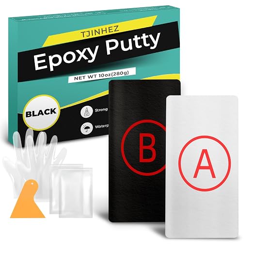 Epoxy Putty 10oz High Strength Filler Metal Wood Tile Ceramic | Strong bonding, fast cure, fits metal wood tile ceramic, moldable sculpt fill clay, waterproof putty stops leaks permanently