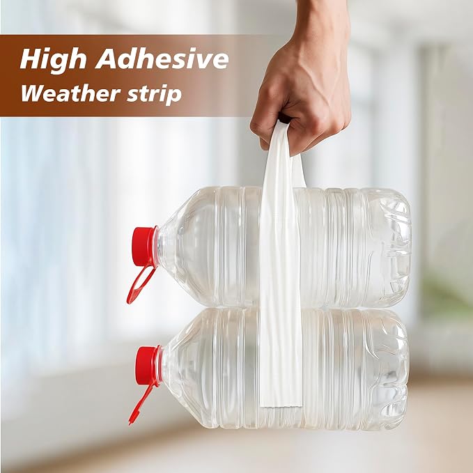 RECAPS 2IN X 99FT Window Sealing Tape, White Window AC Insulation Sealing Film Tape, Waterproof Weather Sealing Tape for Windows to Keep Cold Air,Dust,Rain Out,Easy to Remove Without Residue