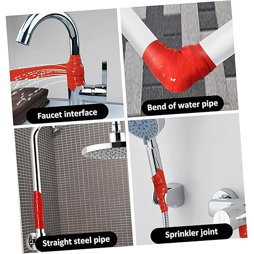 3pcs Seal Tape Duct Tape for Leak Repair Self-Adhesive Water Pipe for Emergency Plumbing and Routine Maintenance