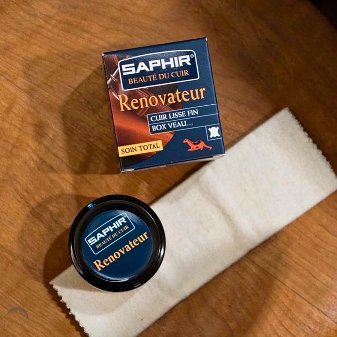 SAPHIR Beauté du Cuir Renovateur - Cleans, Nourishes, Protects and Shines