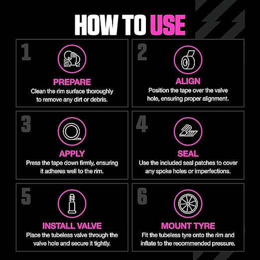 Muc-Off Rim Tape 10m Roll - 30mm (Boxed)