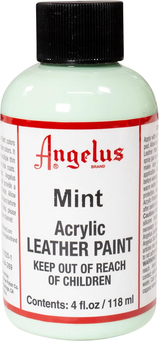 Angelus Acrylic Leather Paint Mint 4oz
