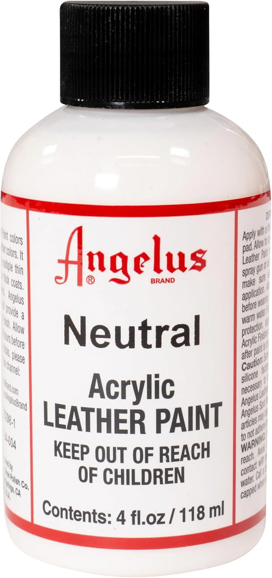 Angelus Acrylic Leather Paint, 4 oz., Neutral