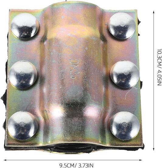 ULTECHNOVO Leak Sealing Clamp General Pipe Repair Clamp Dn25×110 Waterproof Plumbing Leak Sealer for Plastic and Metal Pipes 1pcs Rapid Repair Tool