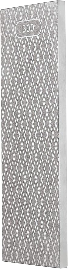 Trend Diamond Sharpening Stone Kit, 8 x 3 Inch Double Sided (300/1000 Grit) Bench Stone with Pouch, Cleaning Block & Non-Slip Mat, DWS/CP8/FC