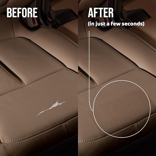 MastaPlasta Original Self-Adhesive Leather Patches for Furniture Repair - Navy 11" x 8" (28 x 20 cm). Upholstery-Quality Patch for Leather Chair, Leather Patch for Car Seat Repair