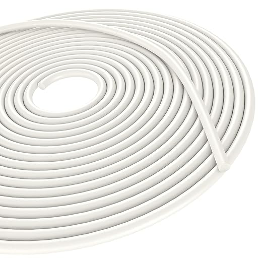 DGSL Backer Rod 1/8 Inch, Caulk Saver EPDM Rubber Backer Rod for Joints Concrete Filling and Gaps, Driveway and Wall Cracks(16.4 Ft Length)