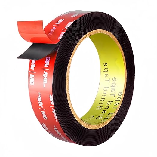 Gasenvan Double Sided Tape Heavy Duty, Mounting Adhesive Tape 1 in x 15.4 ft, Waterproof Adhesive Strip Tape for Indoor & Outdoor, Automotive Trim, Garage,LED Strip Lights, Home Decor