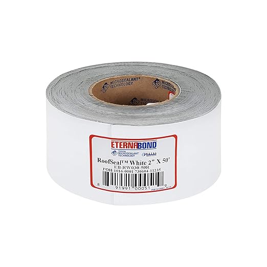 EternaBond RSW-2-50 RoofSeal Sealant Tape, White - 2" x 50'