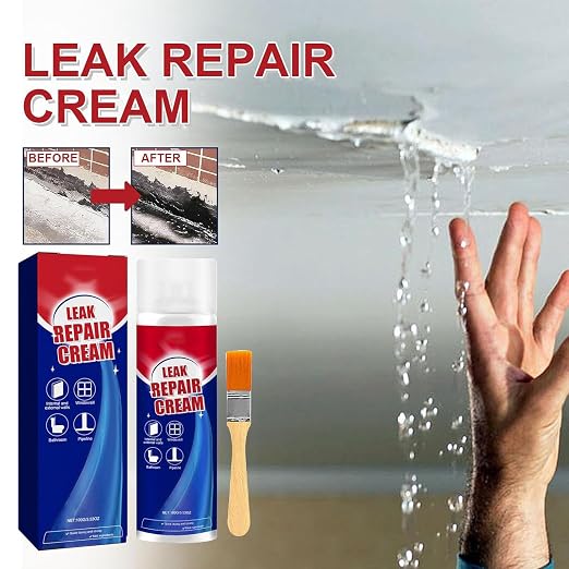 Instant Leak Repair Spray, Multi Surface Leak Repair Spray, Multi-Surface Leakrepair Indoor and Outdoor Waterproof Coating, for Roofs Pipes Crack, Fast Drying, Easy to Apply (3)