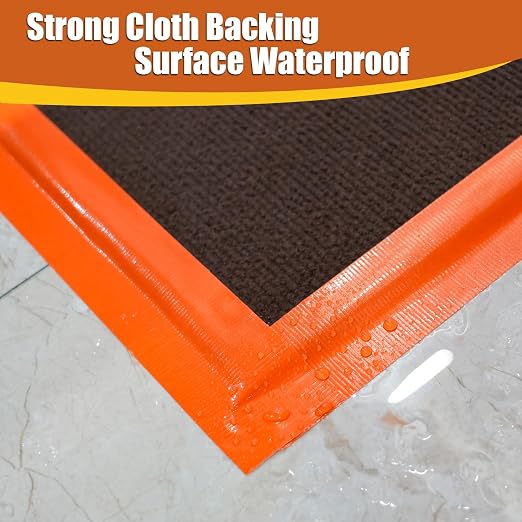 3 Rolls Orange Duct Tape, Heavy Duty Strong Industrial Colored Duct Tape 9mil x 2inch x 25yds Flexible, No Residue, Waterproof and Tear by Hand, Multi-Use for Indoor & Outdoor Repairs