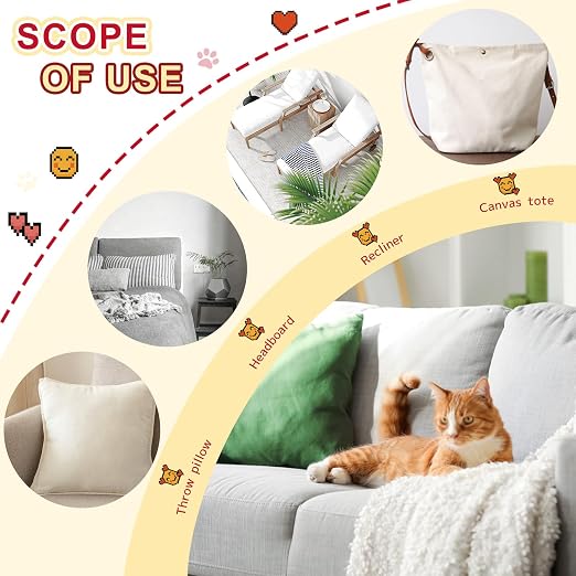 Linen Repair Tape 16x90 inch, Self Adhesive Fabric Patches, Couch Repair Patch Kit, Fabric Repair Tape for Furniture, Sofas, Carpet, DIY, Headboards, Chairs, Pillows, Linen Goods - Dark Red