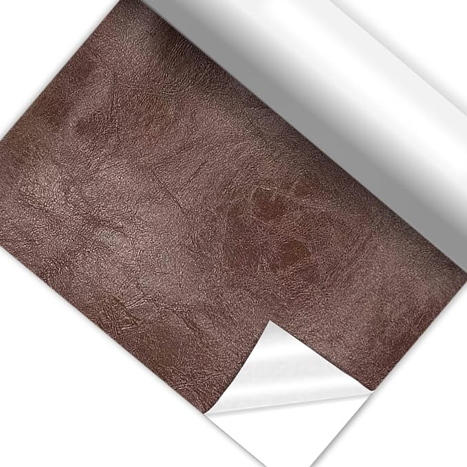 8x47 Inch Leather Repair Tape,Self Adhesive Leather Patches for Furniture,Vinyl Repair Kit for Couches,Bed,Car Seats,Chair (Coffee)