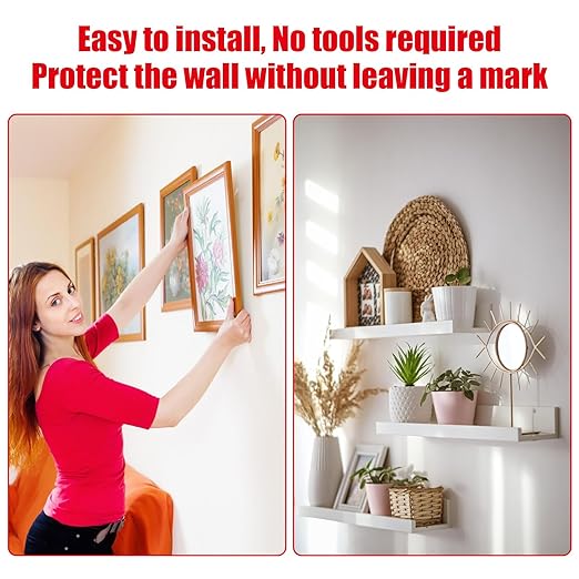 Double Sided Tape Heavy Duty, Waterproof Mounting Foam Tape, 16.5ft Length, 2.17in Width, High Temperature Resistant Adhesive Tape for Car, LED Strip Light, Office Decor, Uses 3M VHB 5952 Raw Material