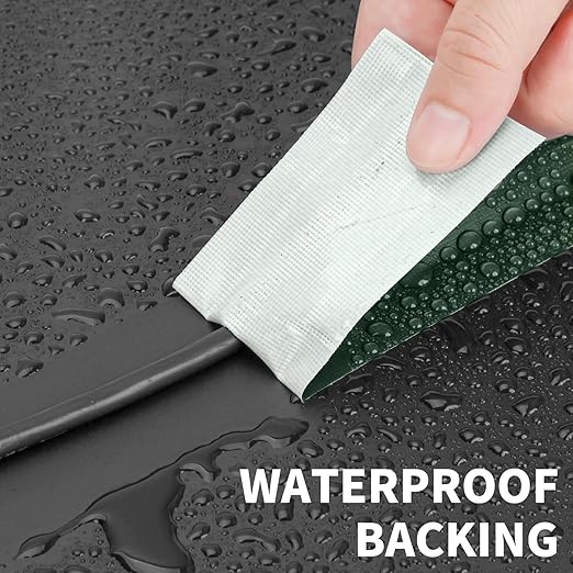Green Duct Tape Heavy Duty Waterproof, 40 Yards X 2 Inch, 9 Mils Thickness Strong Adhesive Sticky, No Residue, Easy Tear by Hand for Home Repairs Indoor Outdoor Crafts Packing HVAC and Construction