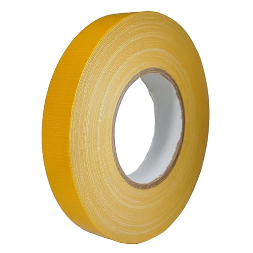 GGR Supplies T.R.U. CDT-36 Industrial Grade Duct Tape. Waterproof and UV Resistant. Multiple Colors Available. 60 Yards. (Schoolbus Yellow (Ochre), 1 in.)