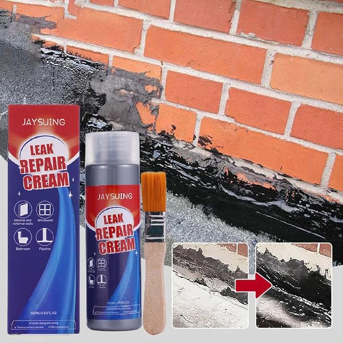 2026 New Leak Repair Waterproof Sealant, Leak Sealer Cream and Waterproof Agent for Concrete,Windows, Multi-Surface LeakRepair Cream and Long-Lasting Concrete Sealer