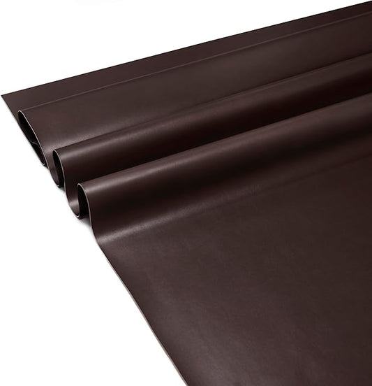 NPBAG Leather Repair Patch Kit 25 x 50 Inches, Self-Adhesive Leather Tape Upholstery Vinyl Sticker for Couches, Sofa, Furniture, Car Seats, Bags, Jackets (Lambskin)