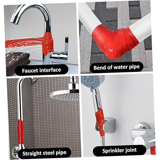 MAGICLULU Pipe Sealing Tape Flexible Sealant Repair Tape for Plumbers for Ppr and More for Leak Repair and Insulation