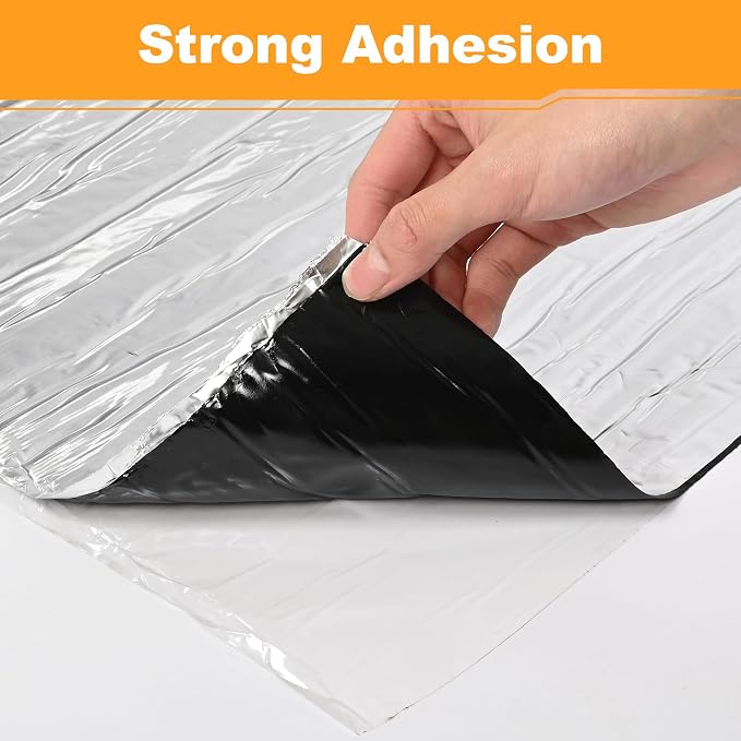 Waterproofing Membrane 39.6in x 196.9in Self-Adhesive Roofing Felt, Bitumen Waterproof Repair Tape Roof Underlayment Protector Roll Patch Seal Tape Roof Cladding for Roof Leak (3.3x16.4ft)