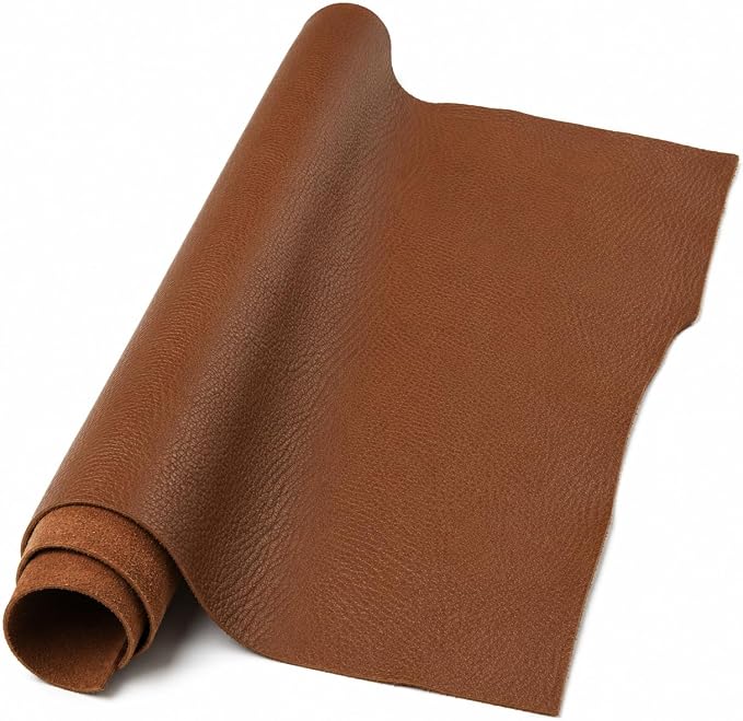 REED Leather HIDES - Cow Skins (20 Square Foot, Brown) | Arts and Crafts